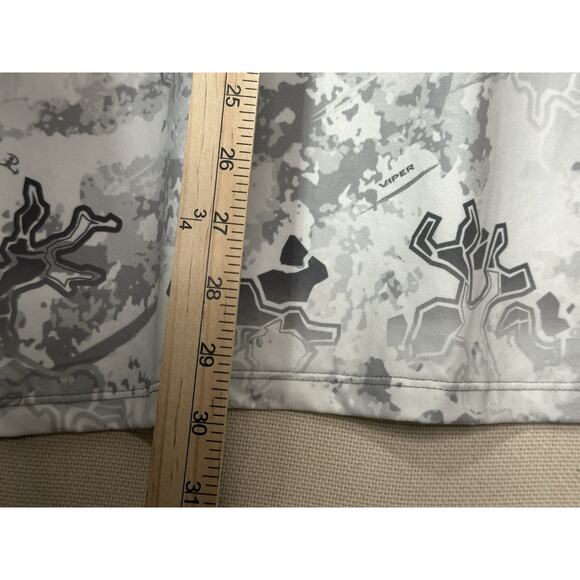 Mens Lt. Gray Camo True Timber XL Long Sleeve Performance Fishing Tee Shirt - Picture 8 of 11